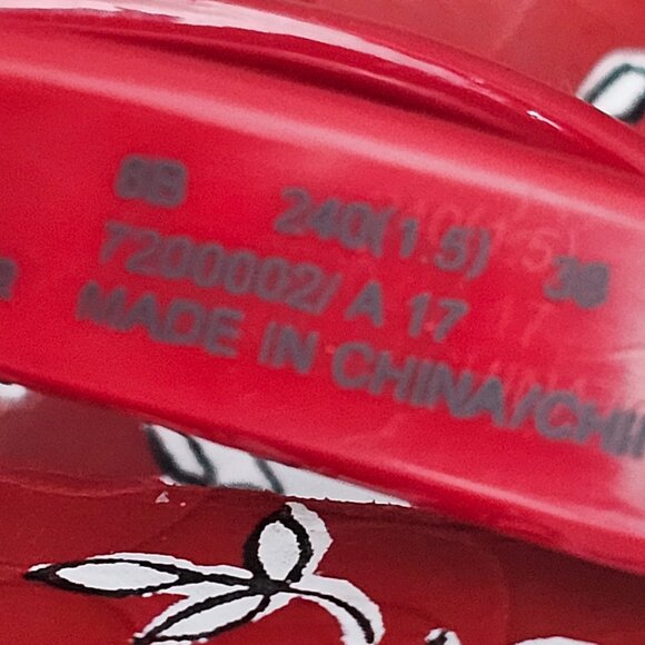 Coach Abbigail Flip Flops Turn lock Floral Flat Thong Sandals COA Size 7/8 - Picture 9 of 15